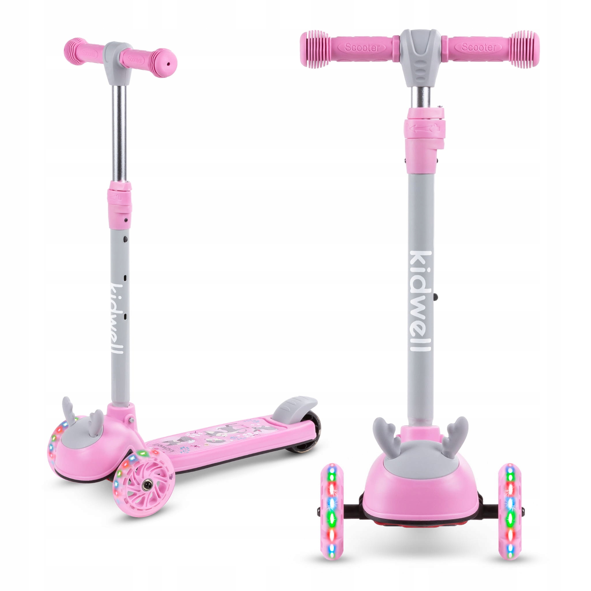 Kidwell zoocar Hulajnoga Trójkołowa Kidwell Led