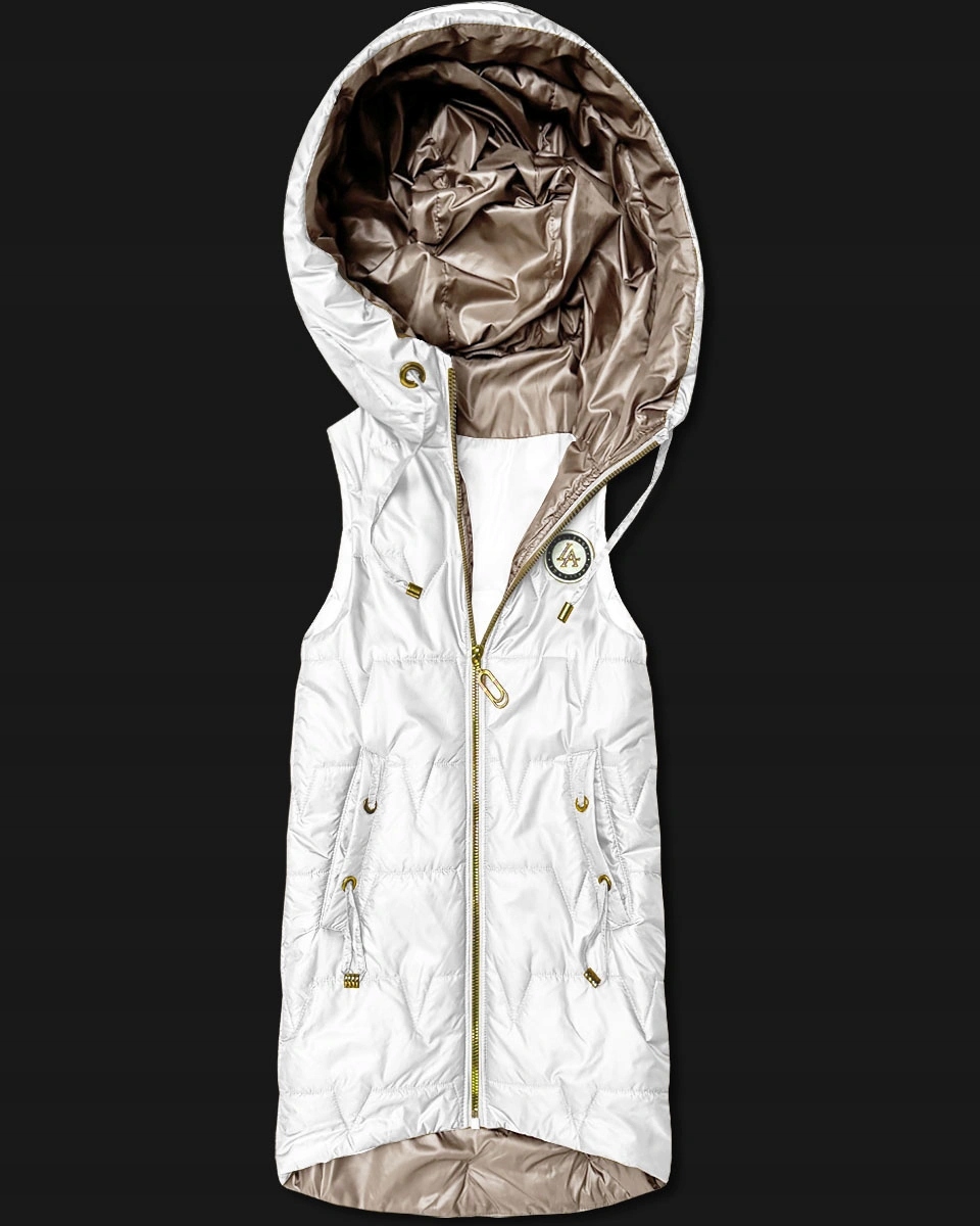 Vesta Kapuce B8583 Bílá XXL (44)