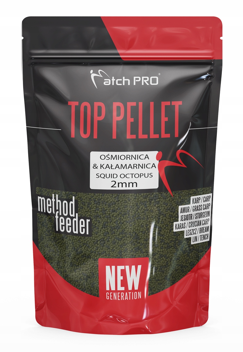 Pellet Top Kałamarnica Ośmiornica 2mm700g Matchpro
