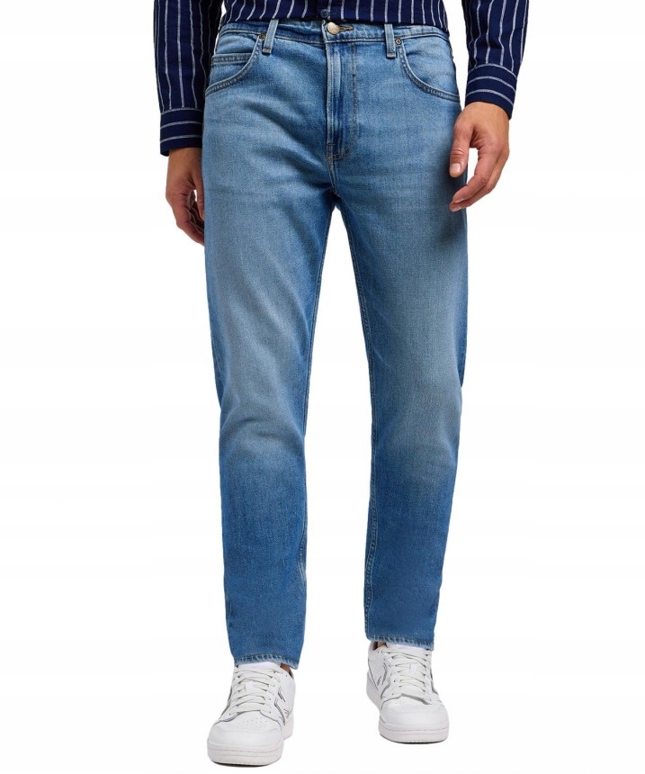 Džíny Lee Rider Slim Straight W31 L32 112349324 Worn In Travis