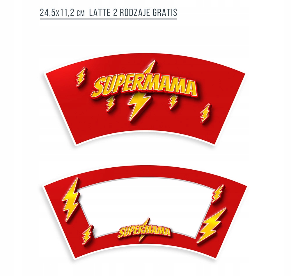 Projekty mamy foto kubek szablon psd Super mama Kod producenta Kubek mama 01