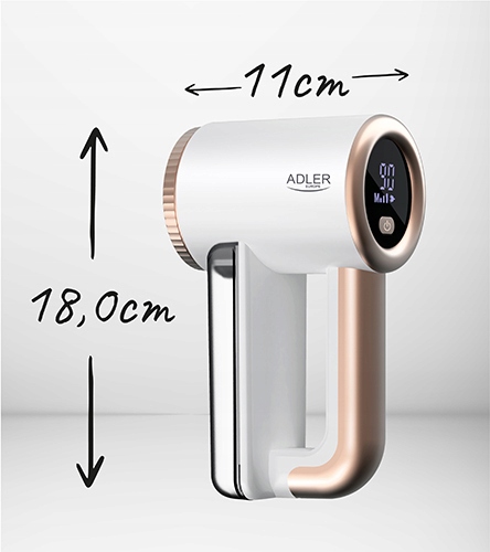 Golarka do Tkanin AD 9617 LCD 3 Prędkości USB Czyszczenie