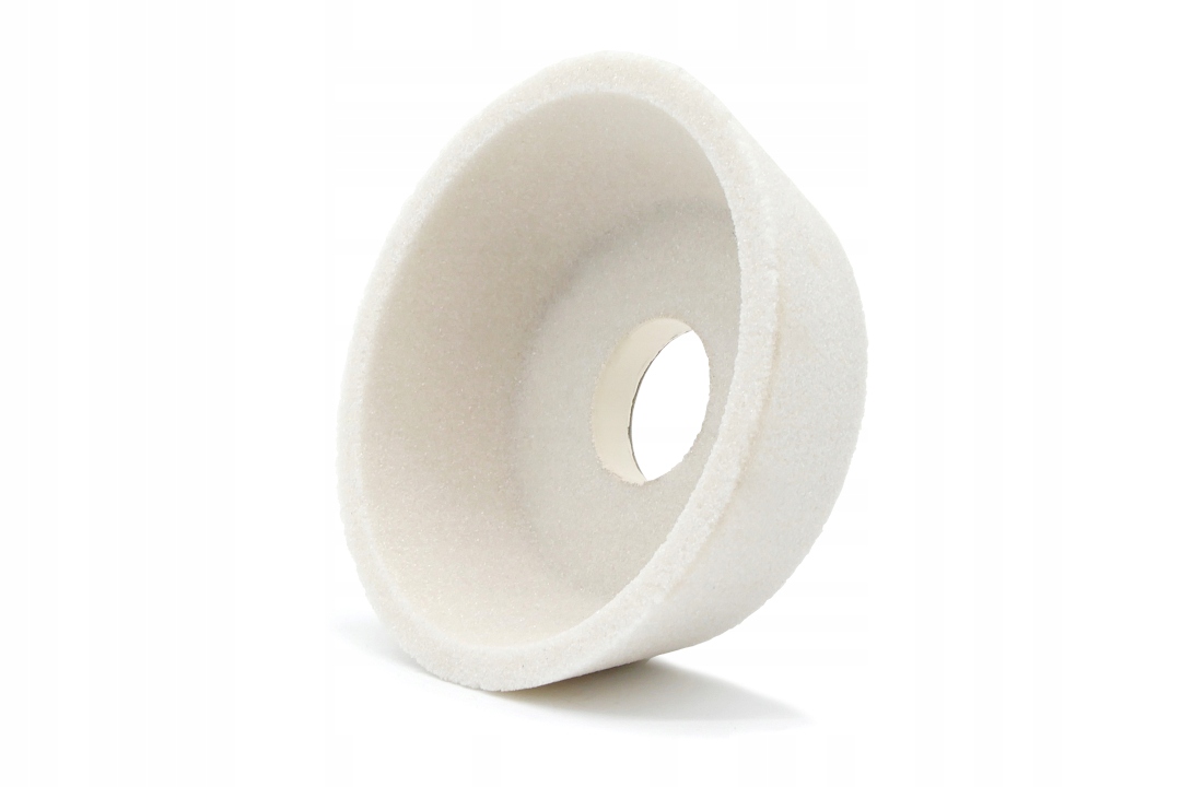 ŚCIERNICA GARNKOWA STOŻKOWA 100x40x20mm BIAŁA 60J