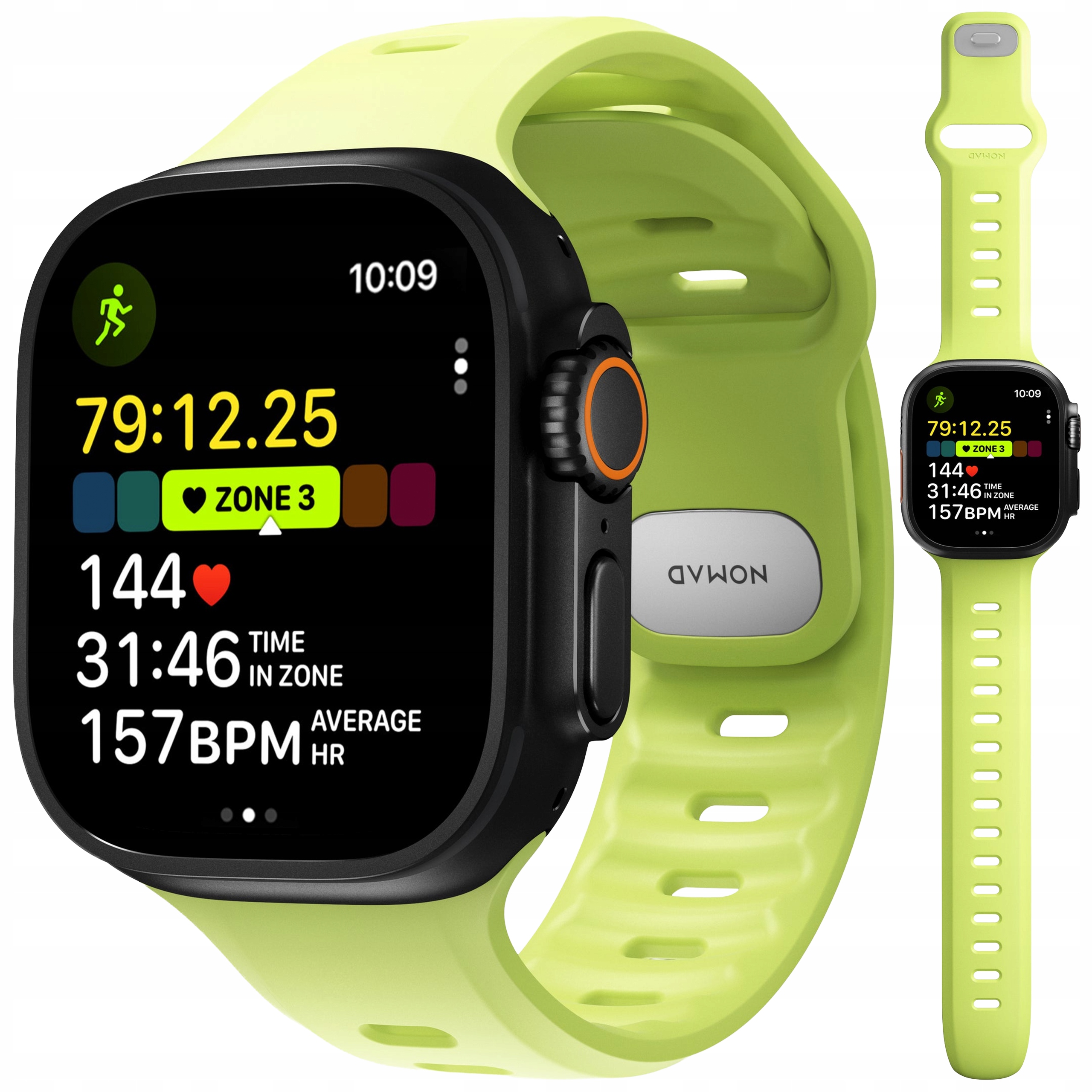 Nomad Tempo Band – Silikonový řemínek pro Apple Watch 49 46 45 44 mm