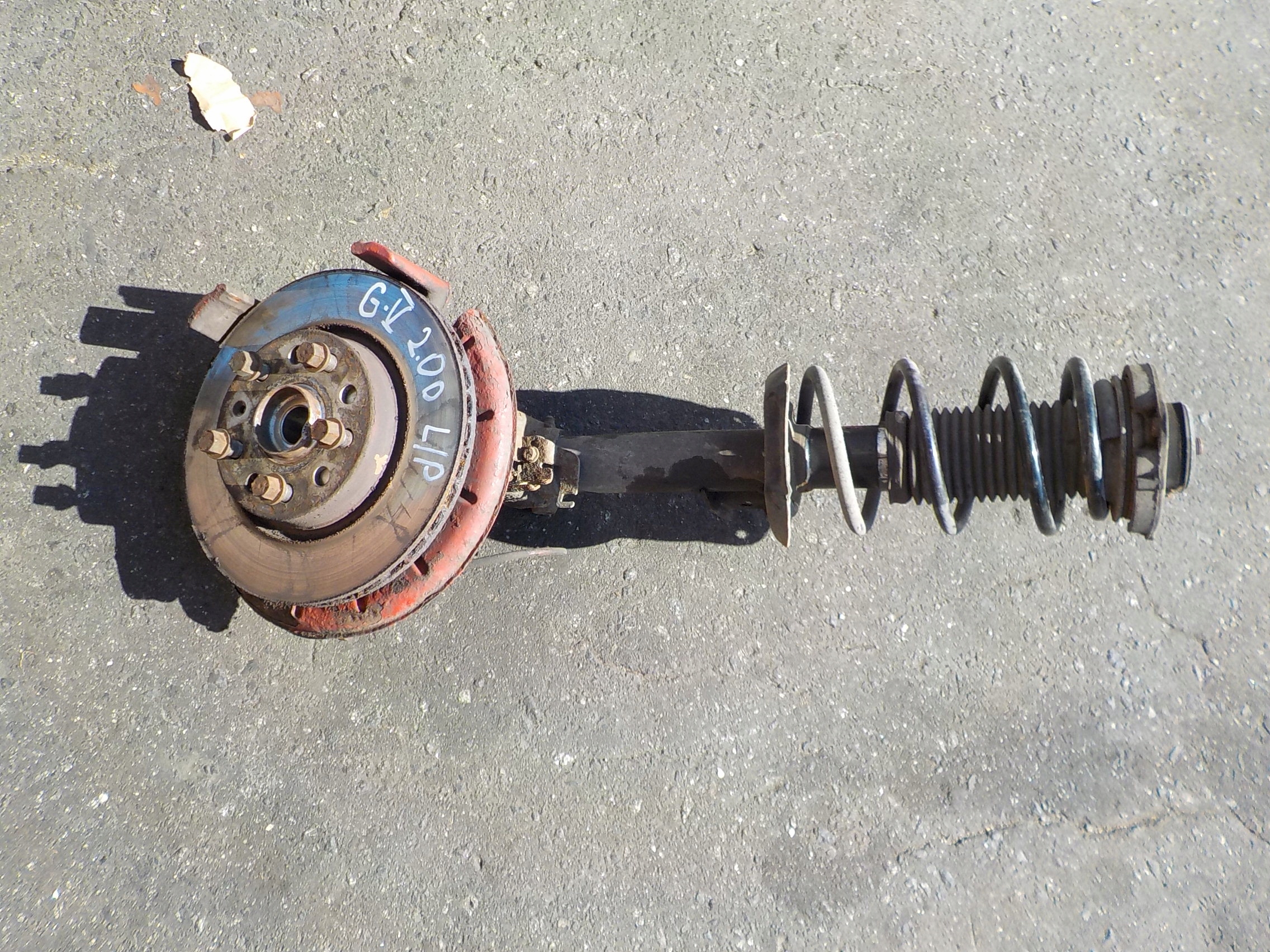 mcperson swing left front vw golf V 2,0 SDI 2005r