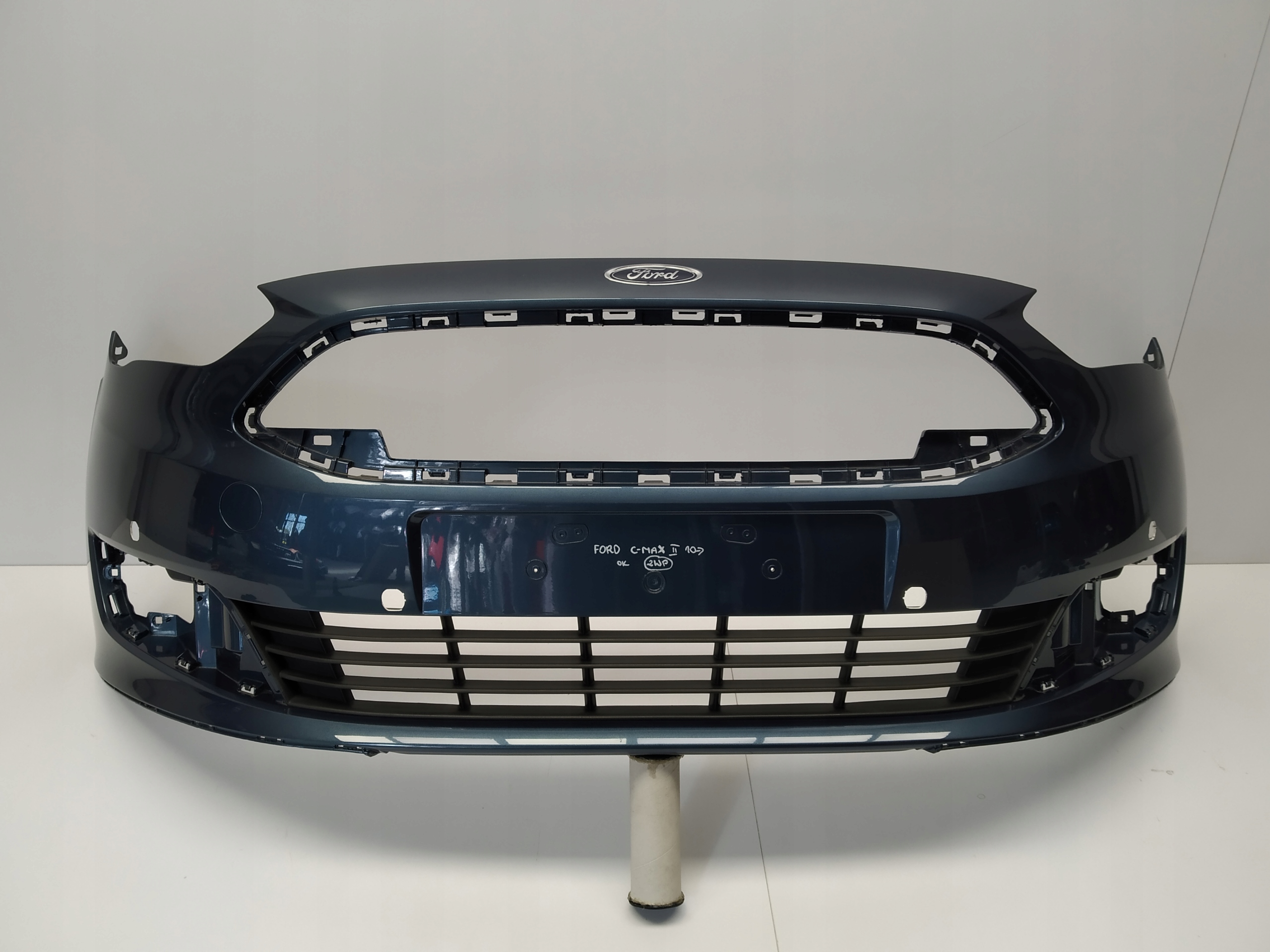 14+ Ford C-Max II Mk2 lift nárazník předek modrý originál
