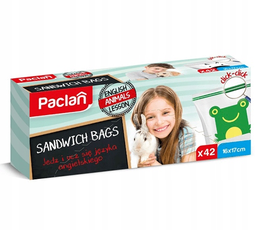

Woreczki śniadaniowe strunowe Paclan16x17cm 42 szt