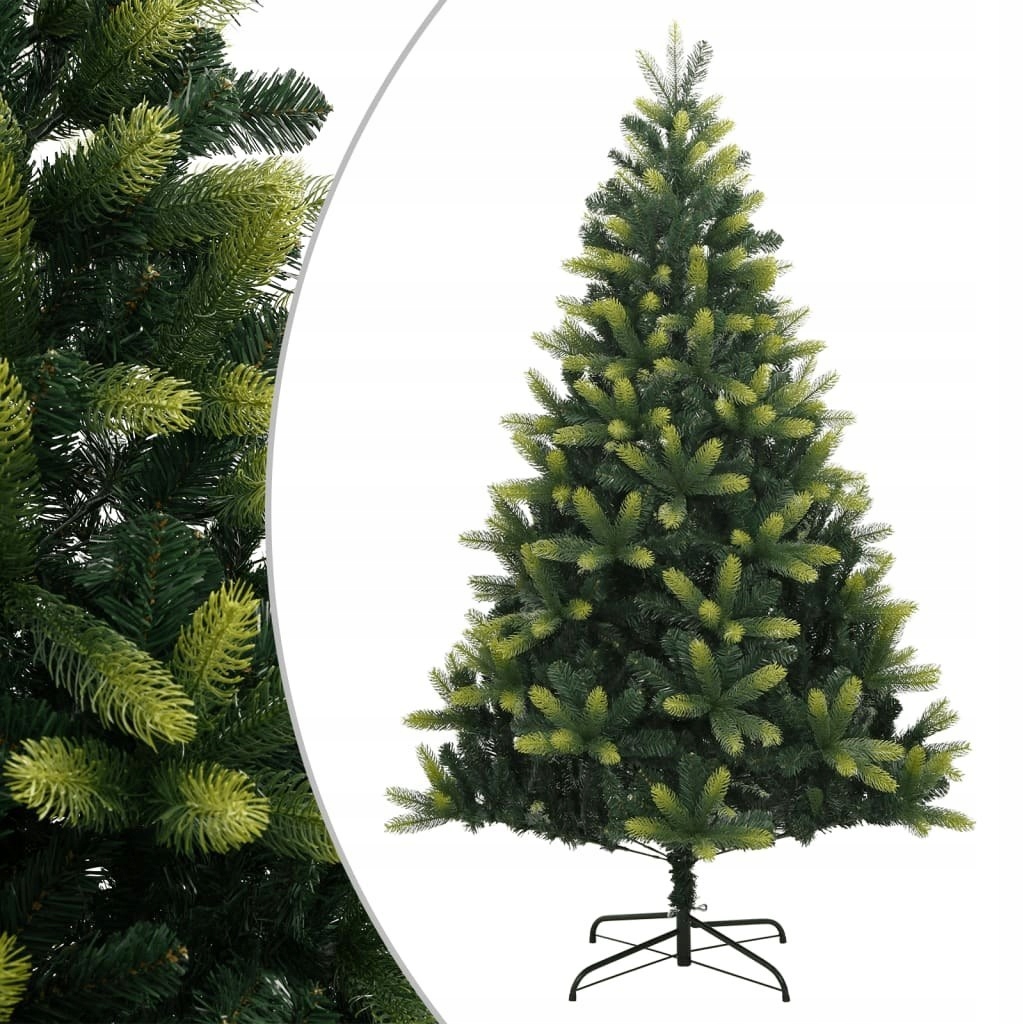 Umělý závěsný vánoční stromek se stojanem, 120 cm
