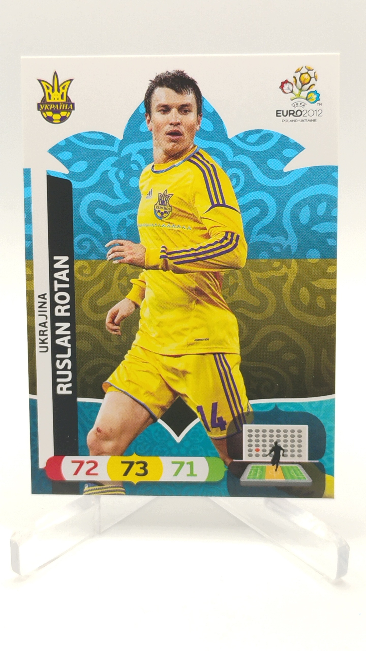Panini Euro 2012 Base Card 221 Ruslan Rotan Ukraina