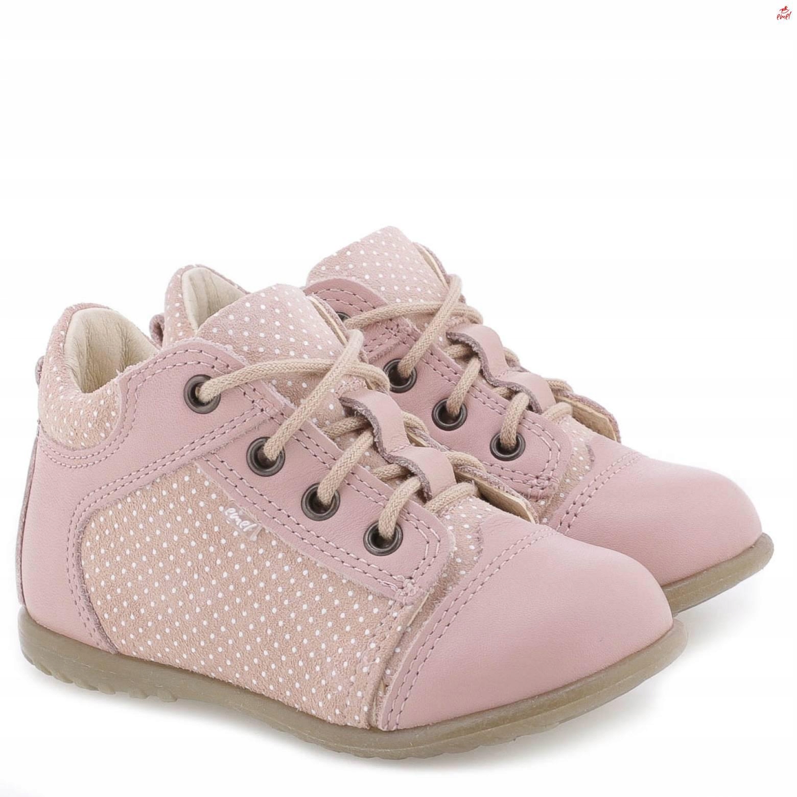 Emel ES2369-3 ROCZKI półbuty dla dziewczynki 23_1 Marka Emel