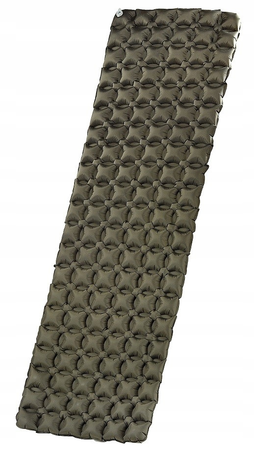 M-Tac Materac Dmuchany 195x60 cm Karimata Turystyczna 1-osobowa 5 cm Olive