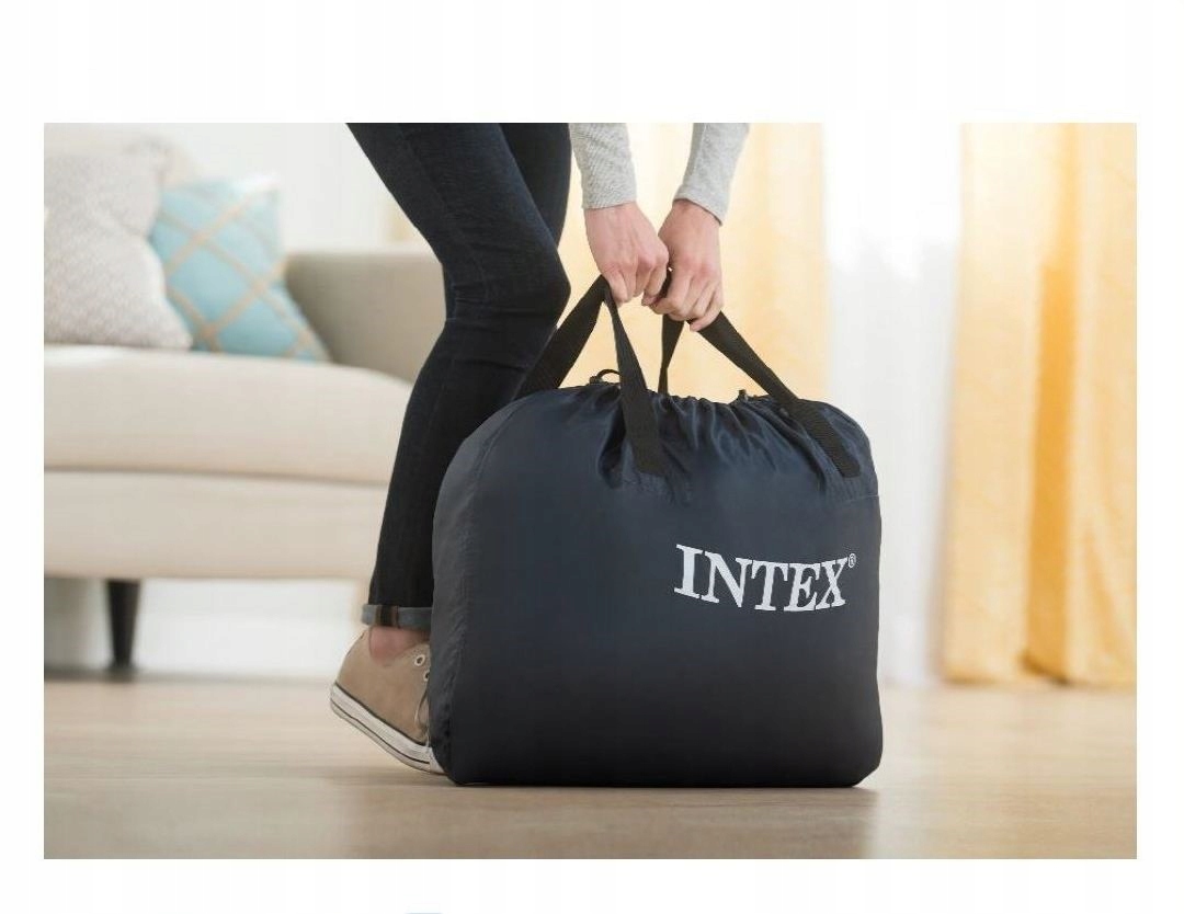 Materac do spania z pompką 152x203x46 64428 Intex Długość (cm) 203 cm