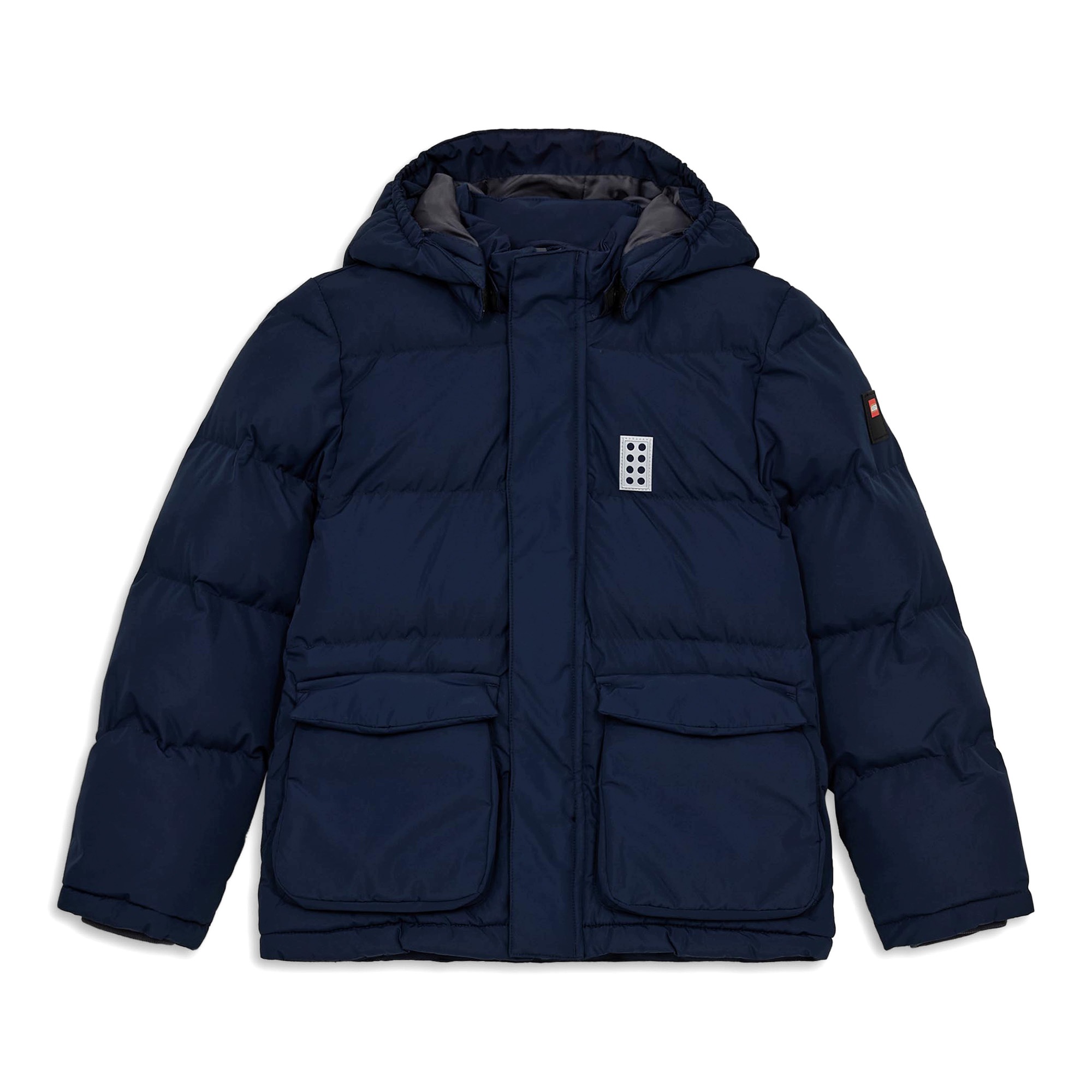 Kurtka ocieplana dziecięca Lego Lwjaz 704 dark navy