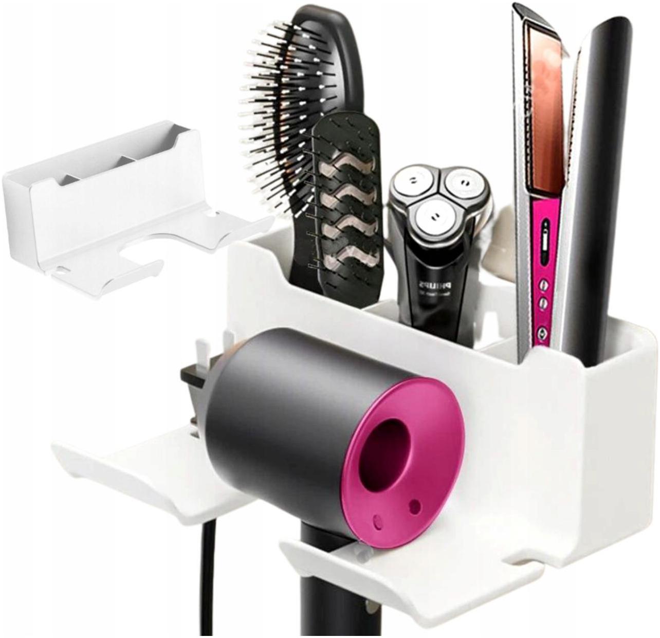 Uchwyt samoprzylepny na suszarkę szczotkę włosów