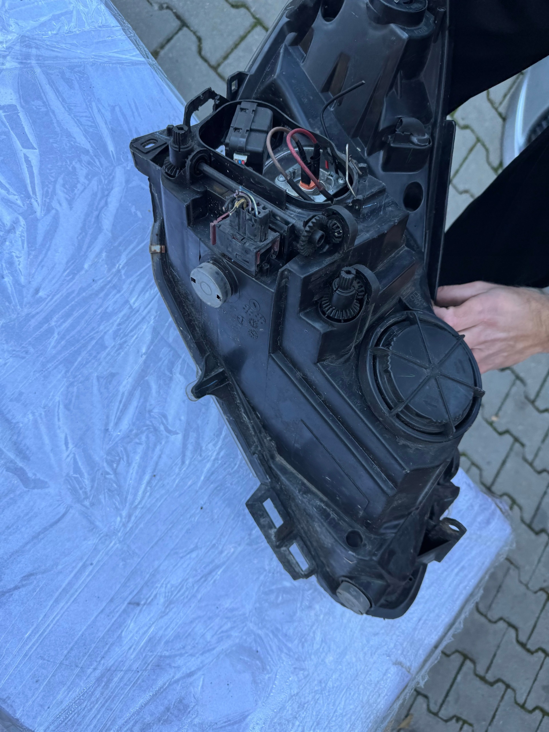 OPEL CORSA D lámpa bal első bal PRZODEU