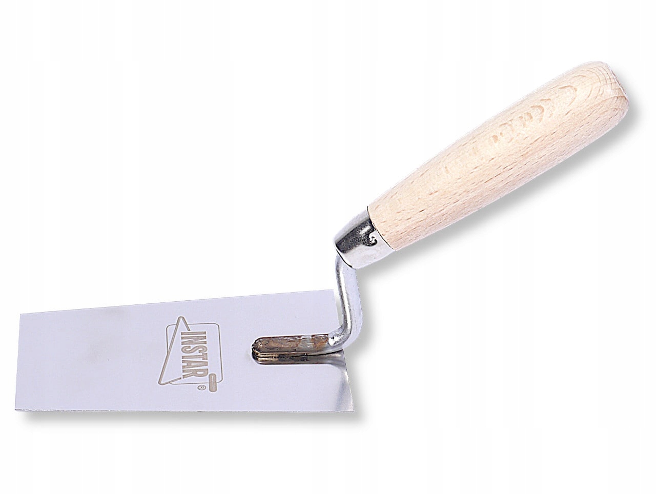 Kielnia trapezowa nierdzewna 140 mm uchwyt drewniany Instar 0201 Kod producenta KT14