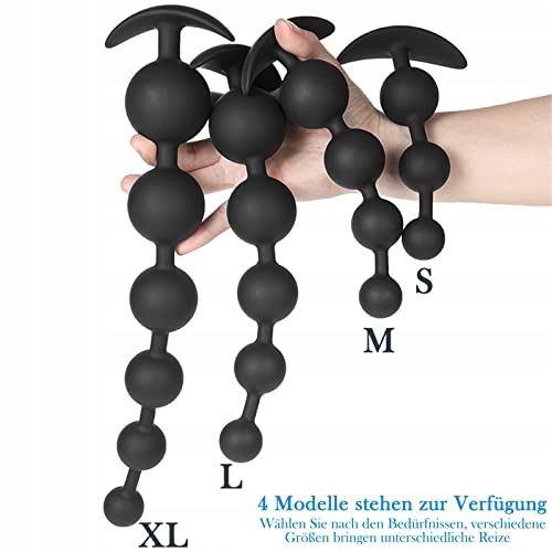 BDSMAGE Silikonowe Analkulki Dla Mężczyzn i Kobiet Extra Długi Anal Dildo — miniatura 5