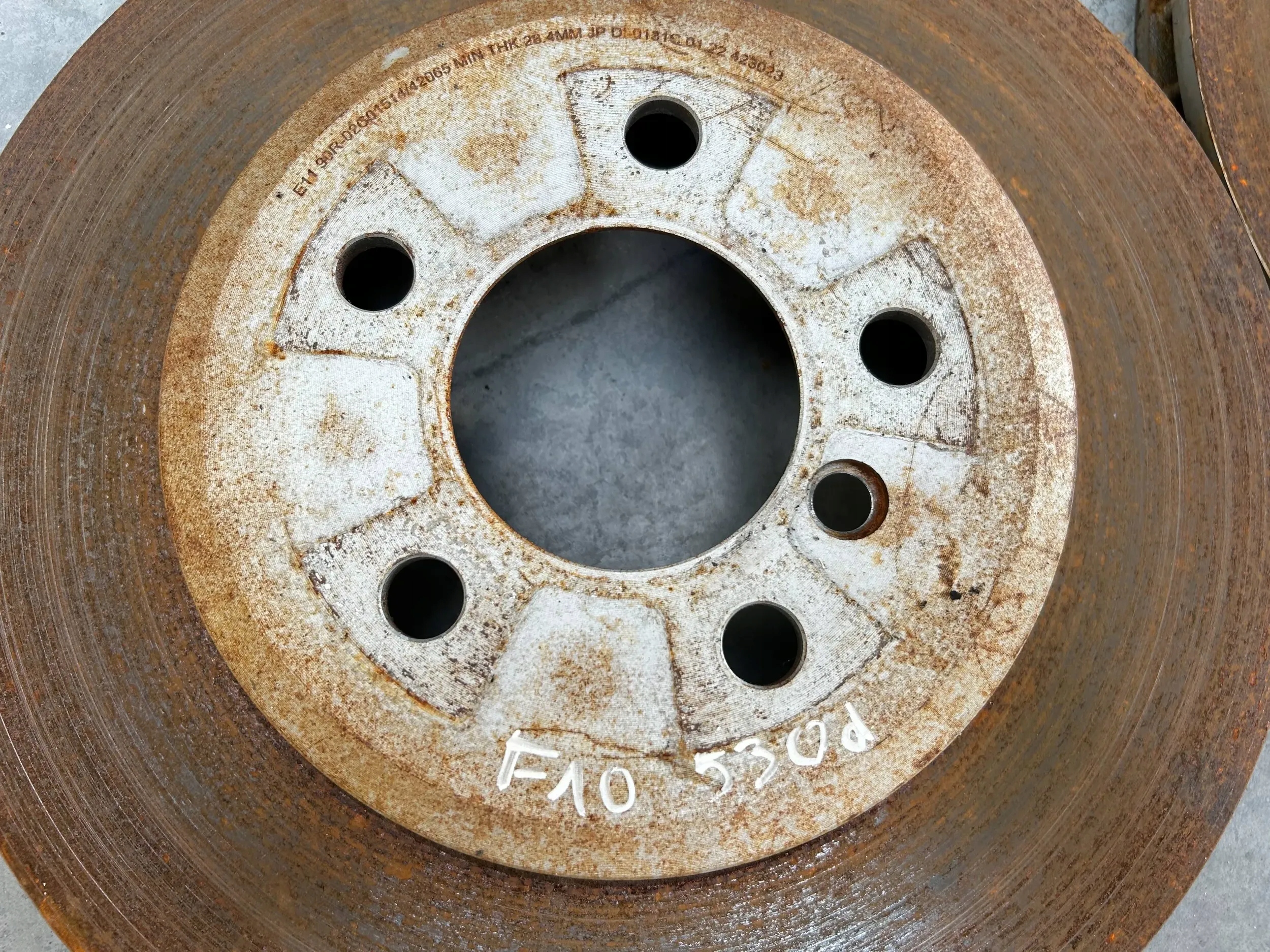 discs brake BMW 5 F10 F11 2013