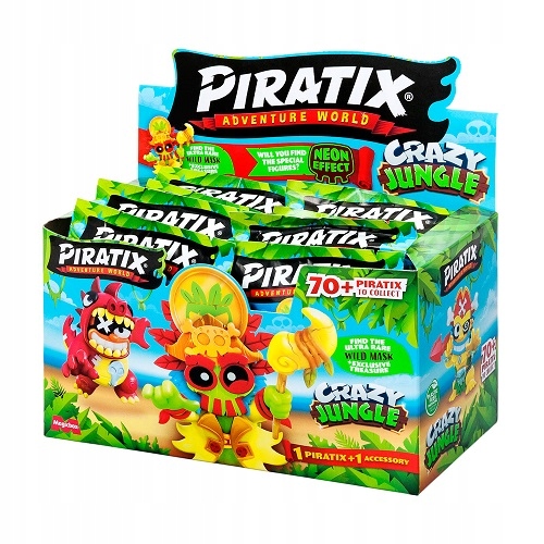 PIRATIX Crazy Jungle One Pack BOX 24 sztuki (8431618039304) • Cena