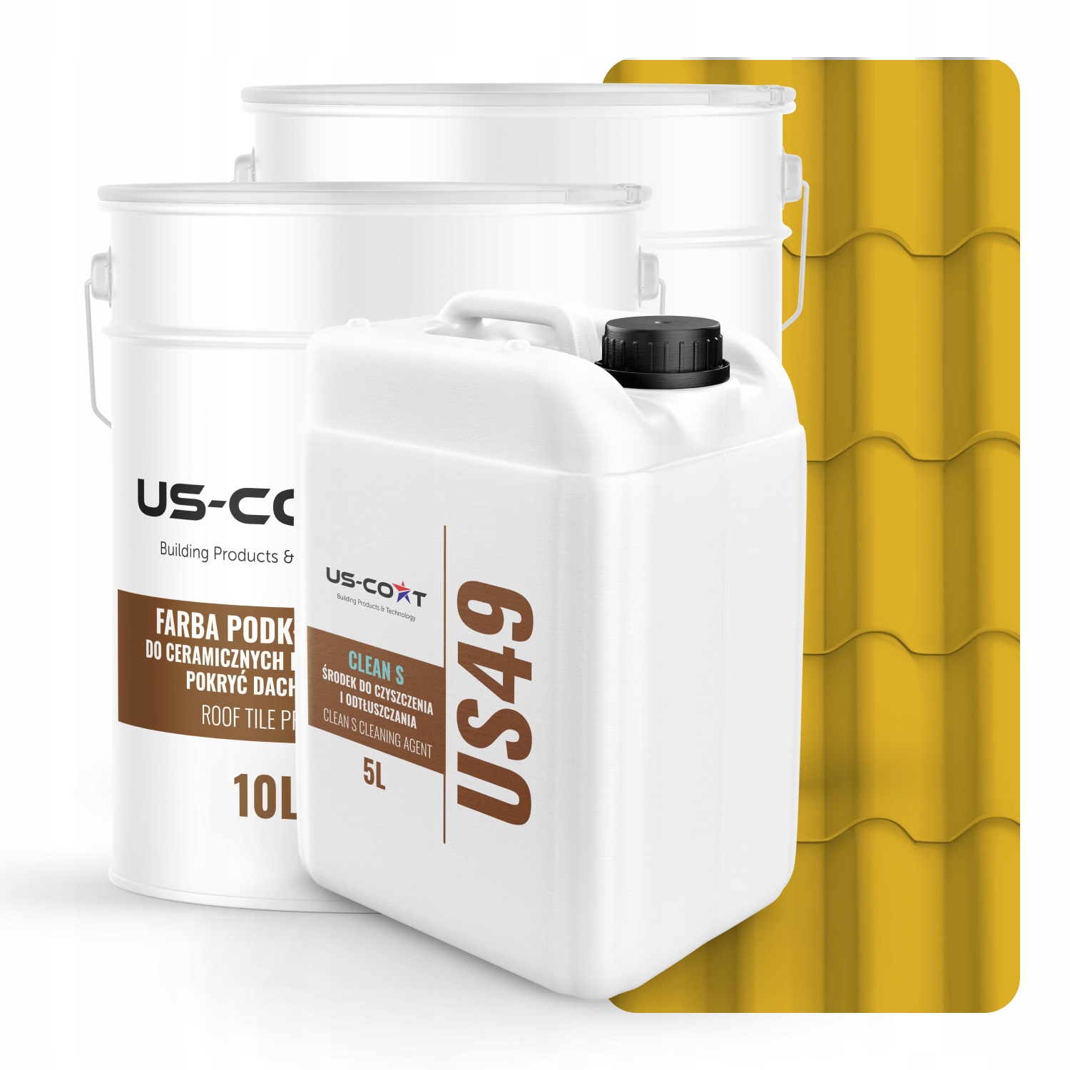 Farba Na Keramické Strechy Žltá Citrónová Ral 1012 74 m2 Polomatná