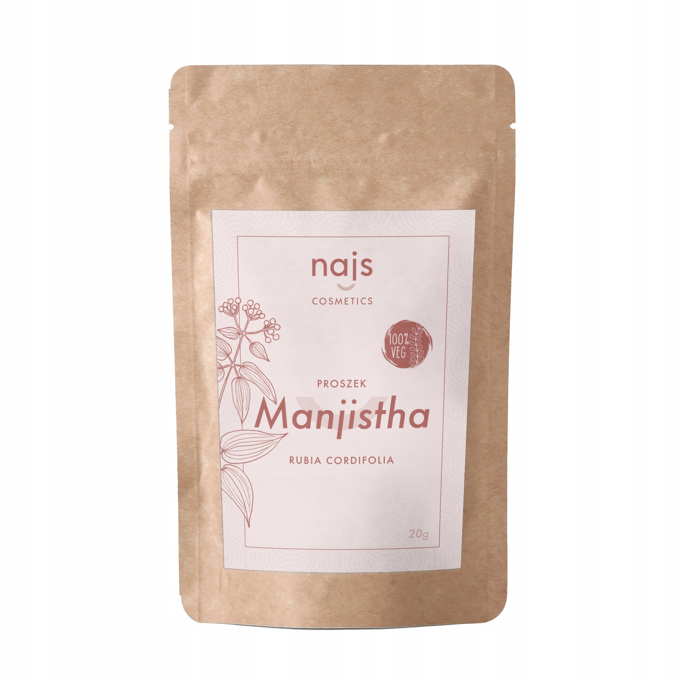 

najs manjistha proszek rubia cordifolia 20g