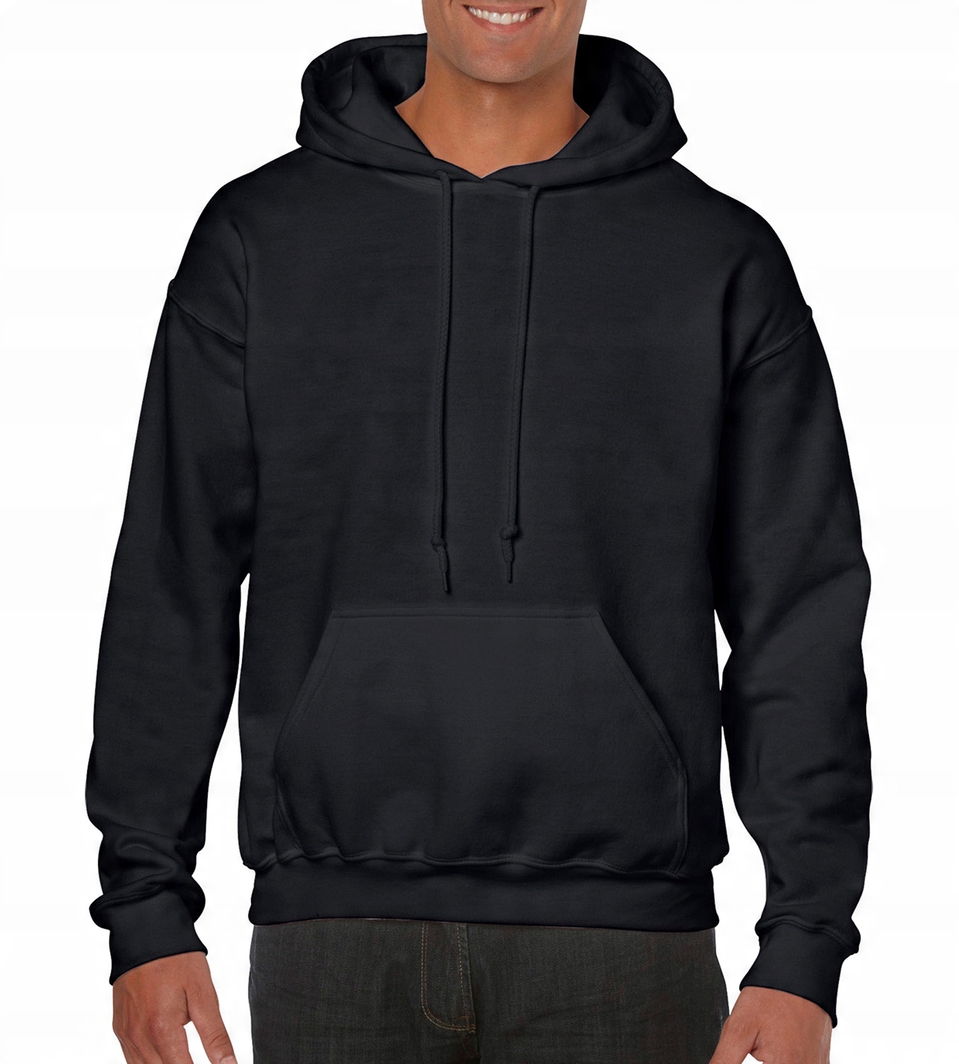 

Męska Bluza Kangurka Z Kapturem Gildan black XL
