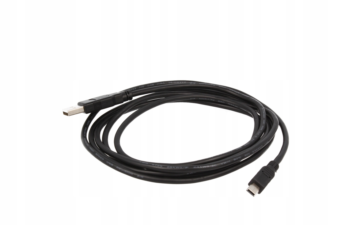 

Kabel Usb - Mini Usb 2.0A 200cm przewód do Gps