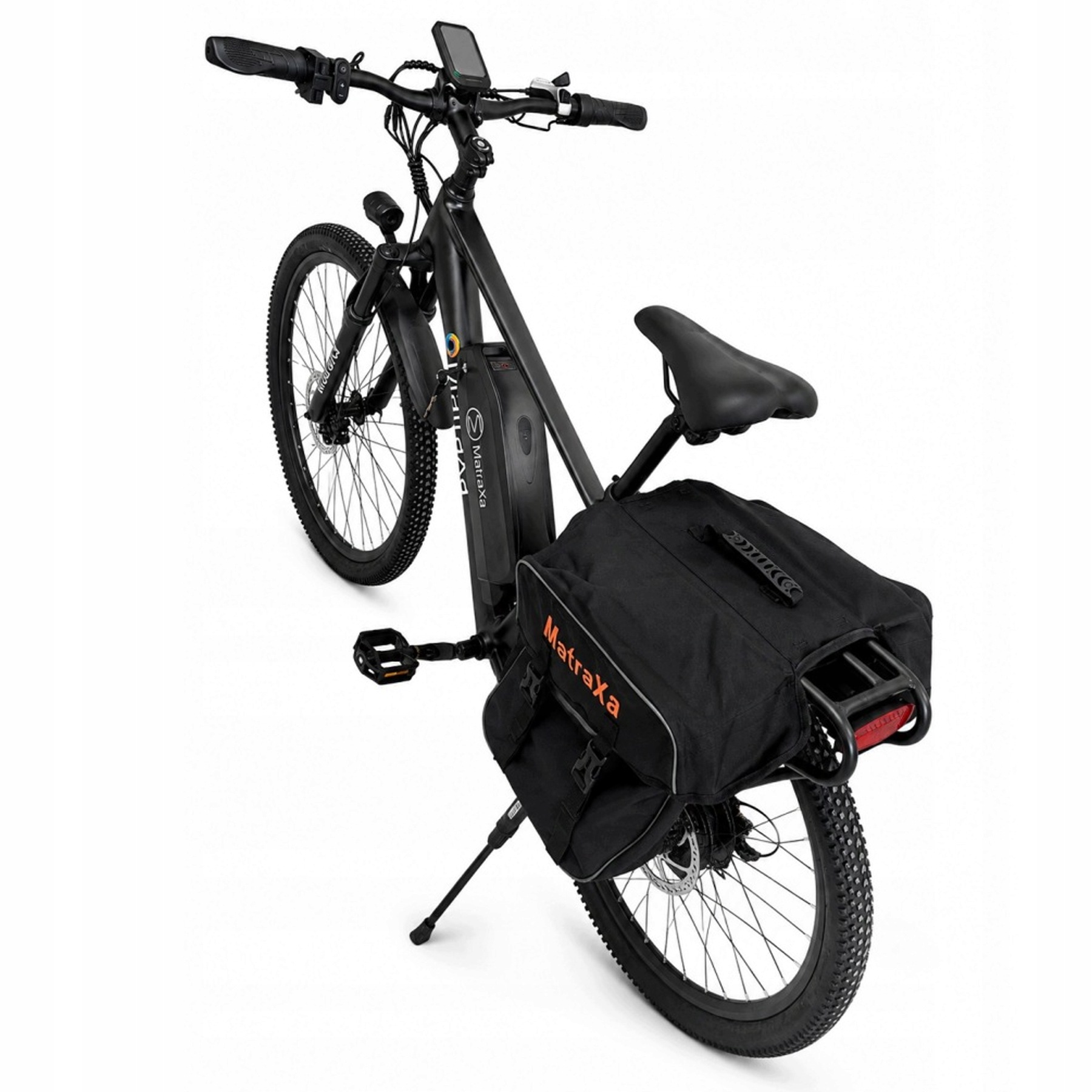 Rower eleketryczny Trekkingowy Damski/Męski 27,5'' 250W Shimano Sakwa Lampy
