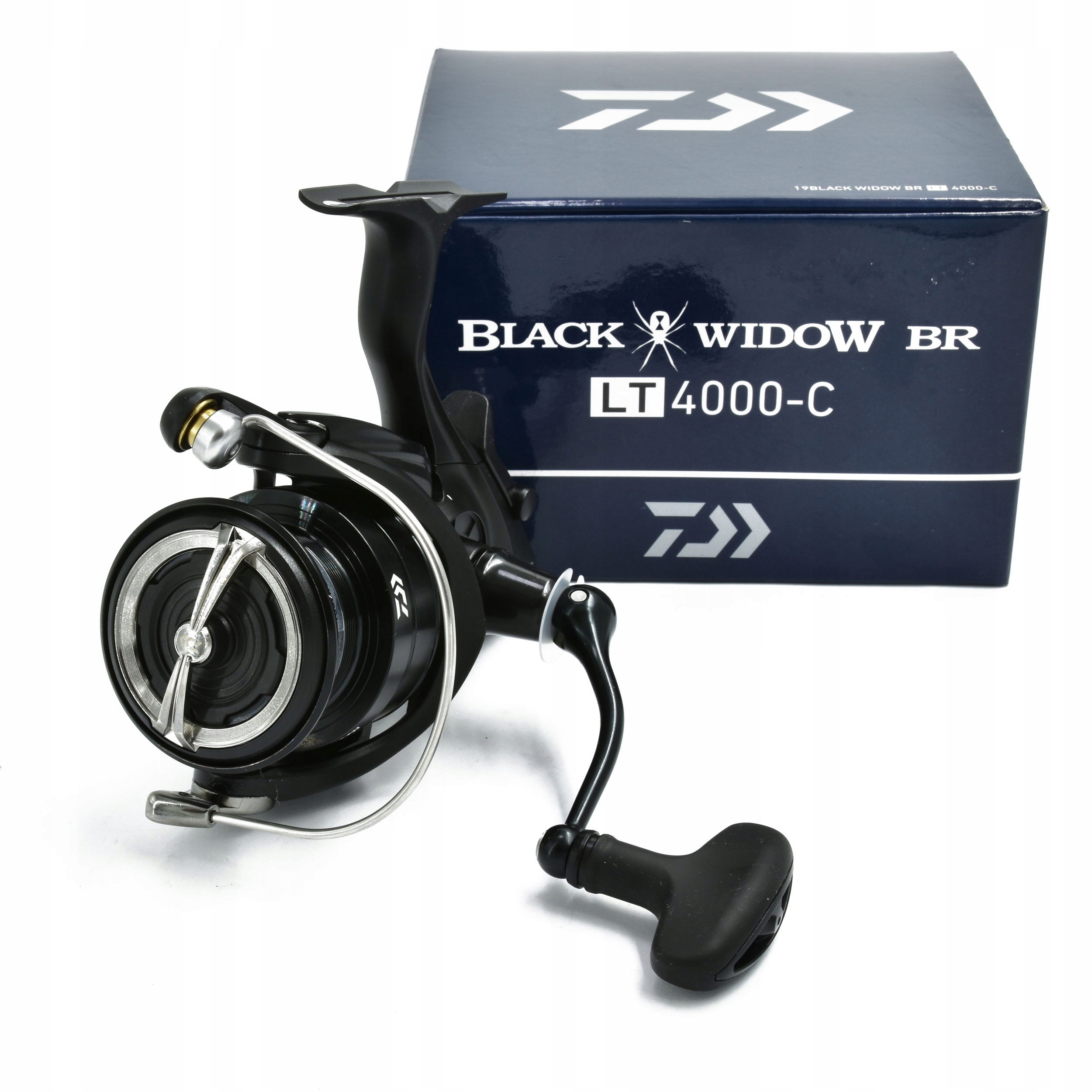 Kołowrotek uniwersalny z wolnym biegiem Daiwa Black Widow Br Lt 4000-C 1+1