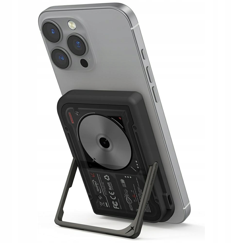 Powerbank Skinarma Nexus Nova Magnetic Kick-Stand 5000mAh czarny