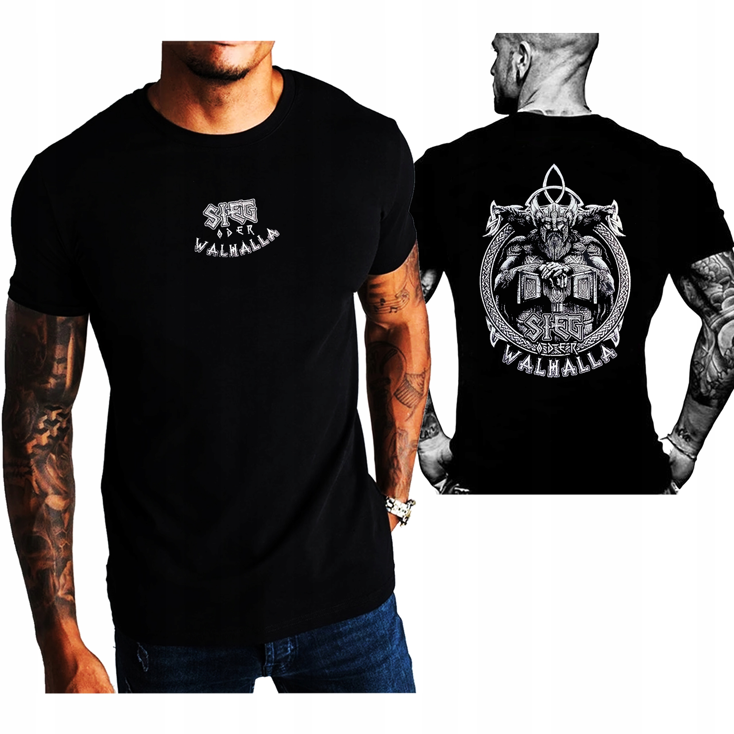 

Koszulka T-shirt Vikings Wikingowie Valhalla L