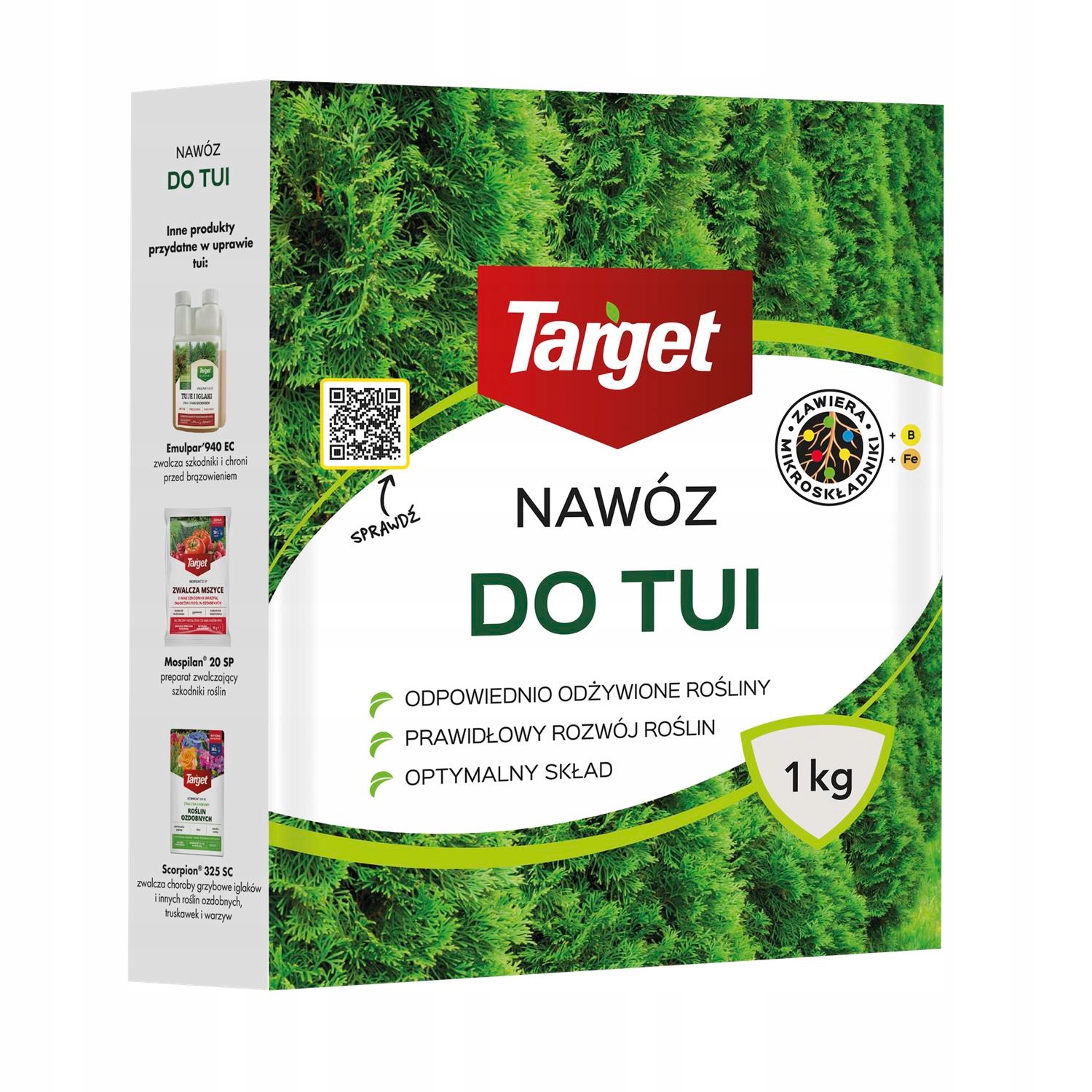 

Nawóz Do Tui z Mikroelementami 1 kg Target