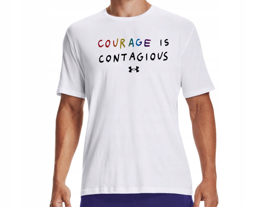 Under Armour Tričko Courage Is Contagious L