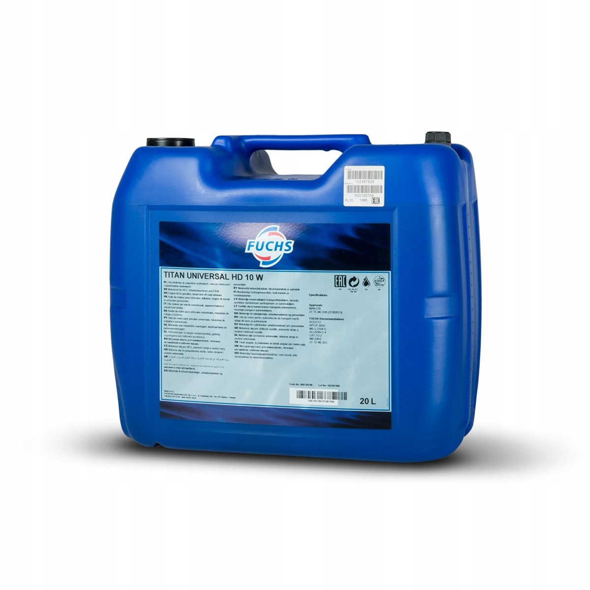 

Fuchs Titan Universal Hd 10W 20L.