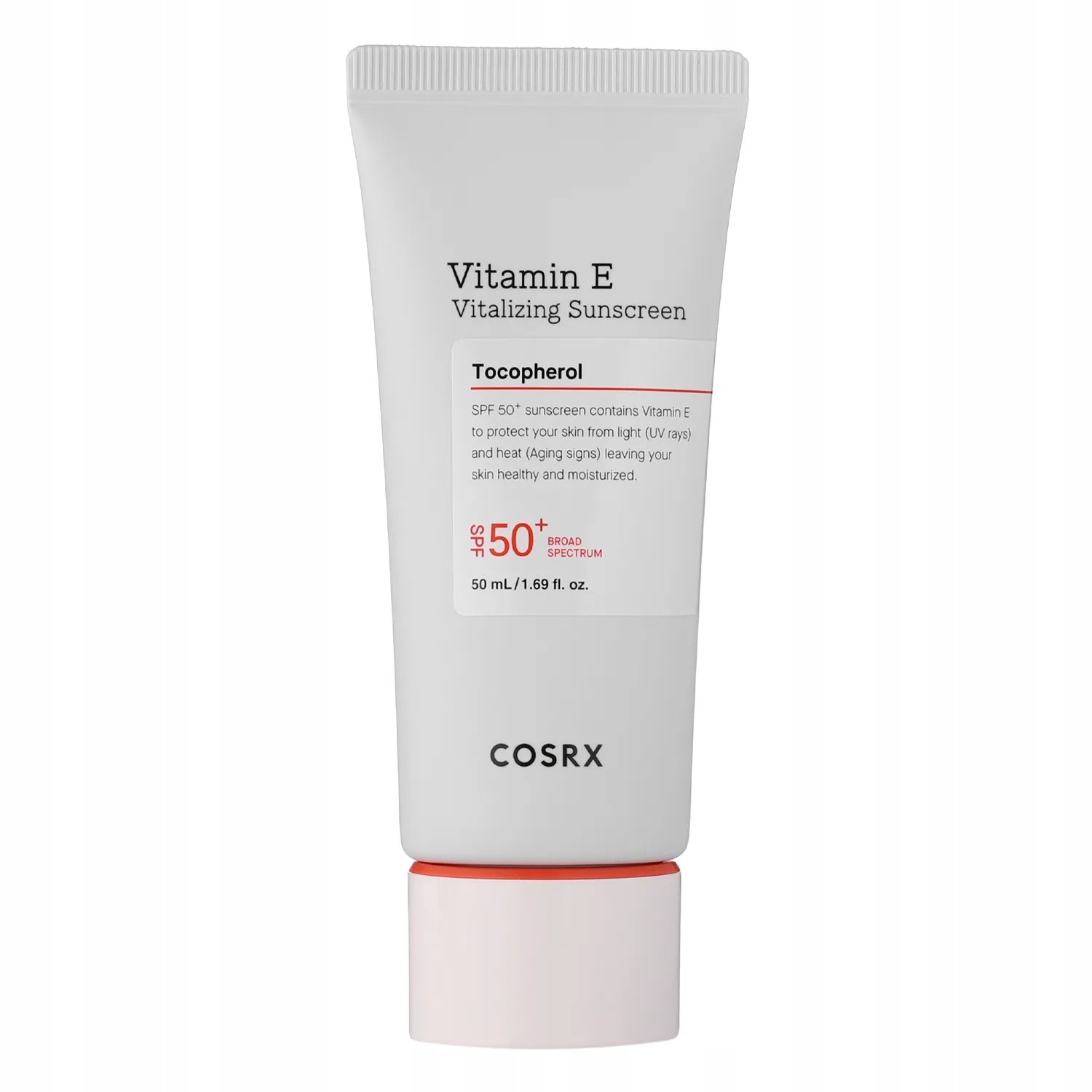 Cosrx Vitamin E Vitalizing Sunscreen krém SPF50 Pa++++ Vitamín E 50 ml