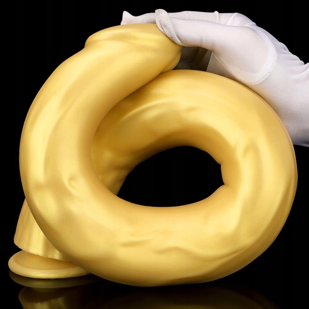 REALISTISCHER Długi Silikonowy Dildo z Przyssawką do Masażu — miniatura 6