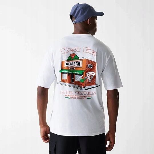 triko New Era Graphic 1 Whi vel: M