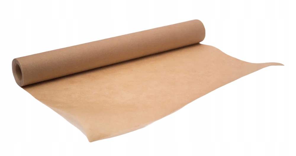 PAPIER DO PIECZENIA DO PIEKARNIKA SILIKONOWANY OBUSTRONNIE BRĄZOWY 38cmx6m