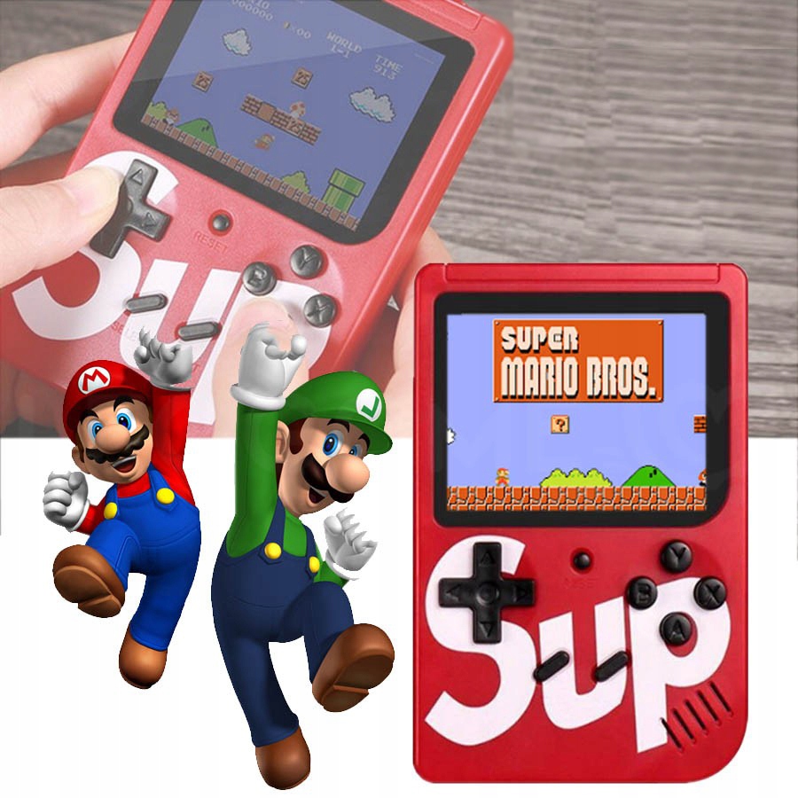 KONSOLA DO GIER RETRO Mario Contra PRZENOŚNA TVOUT Marka inna