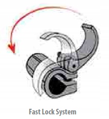 KIJE TREKKINGOWE SEKCYJNE SKŁADANE SHIVA BLUE VIKING Model Shiva