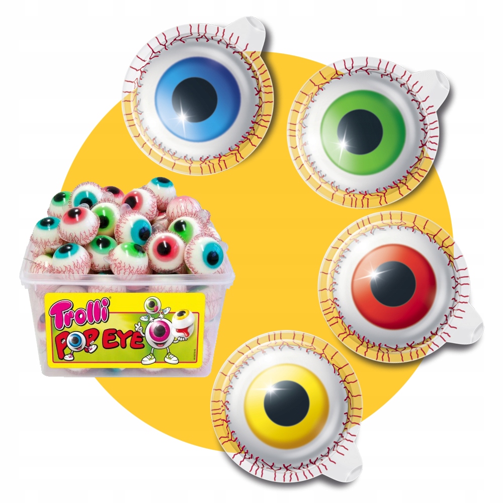 Trolli Pop Eye Żelki Oko 60 szt