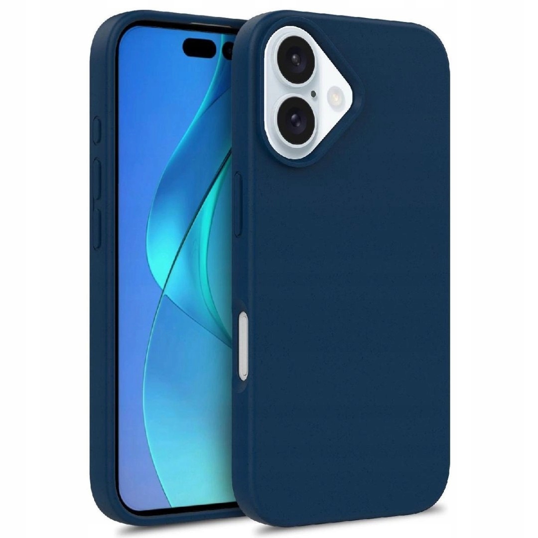 Etui Multiple Color Wheat Case MagSafe na do iPhone 16 Pro Max granatowe