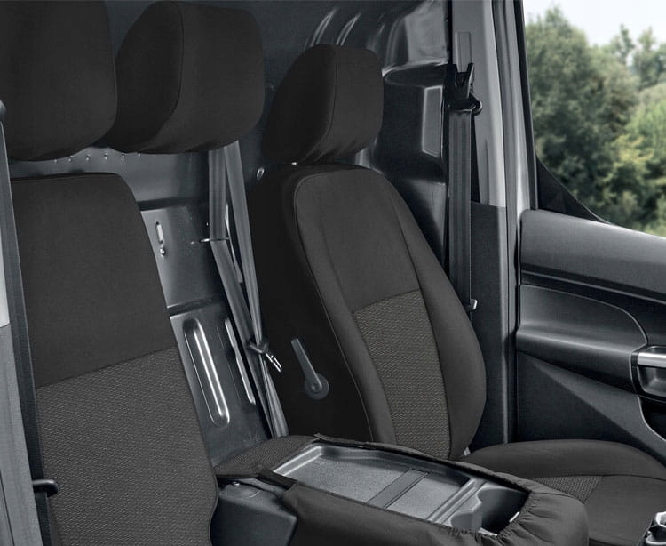 POKROWCE Na Fotele FORD Transit Connect 2 Van 1+2 Cechy dodatkowe gotowe otwory pod zagłówki