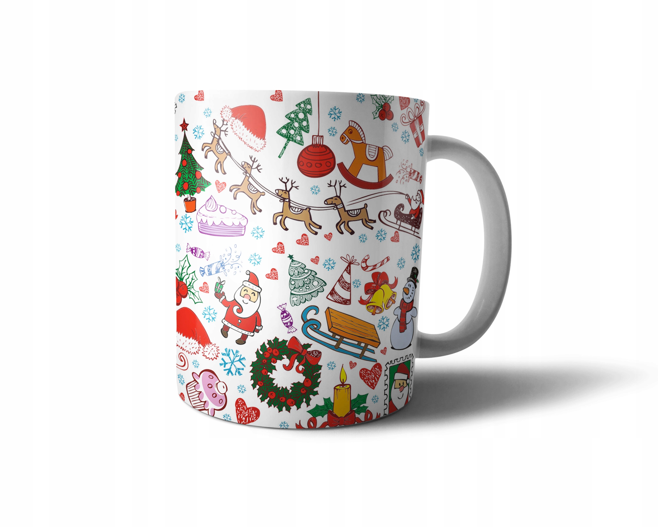 

Kubek Świąteczny na Mikołajki Święta Imię