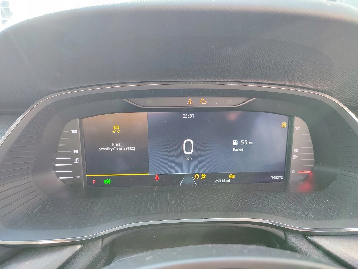 dials dials VIRTUAL SKODA OCTAVIA IV (19-24) 1.0 TSI 5E3920770C