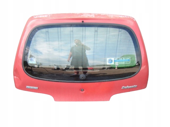 FIAT SEICENTO KLAPA TYLNA Z SZYBĄ - LEKKO USZKODZONA - BEZ RDZY