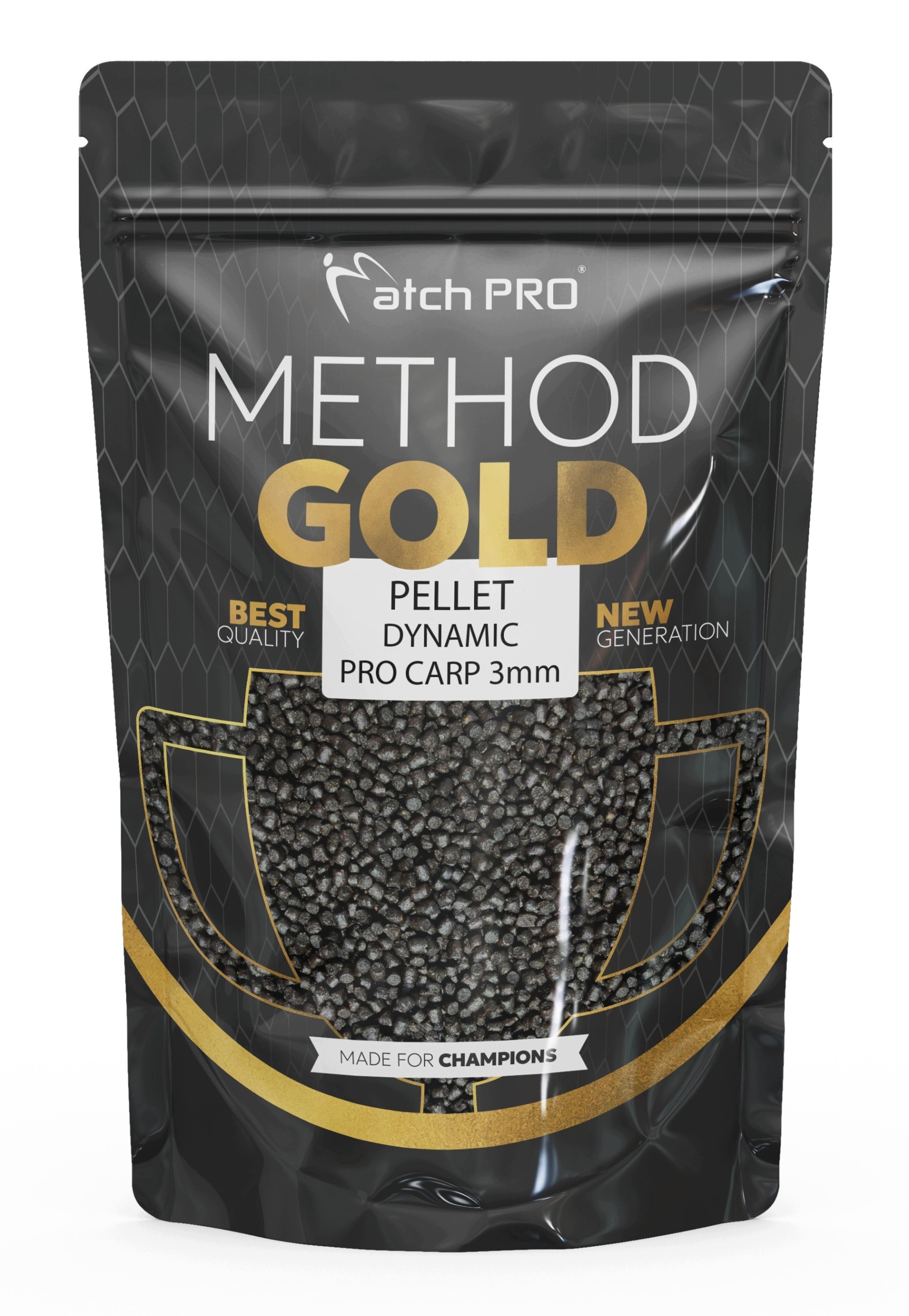 Pellet Method Gold Dynamic Pro Carp 3mm Matchpro 700g Wysokobiałkowy