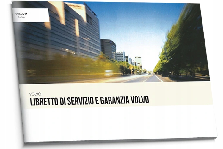 Volvo Italská čistá servisní kniha