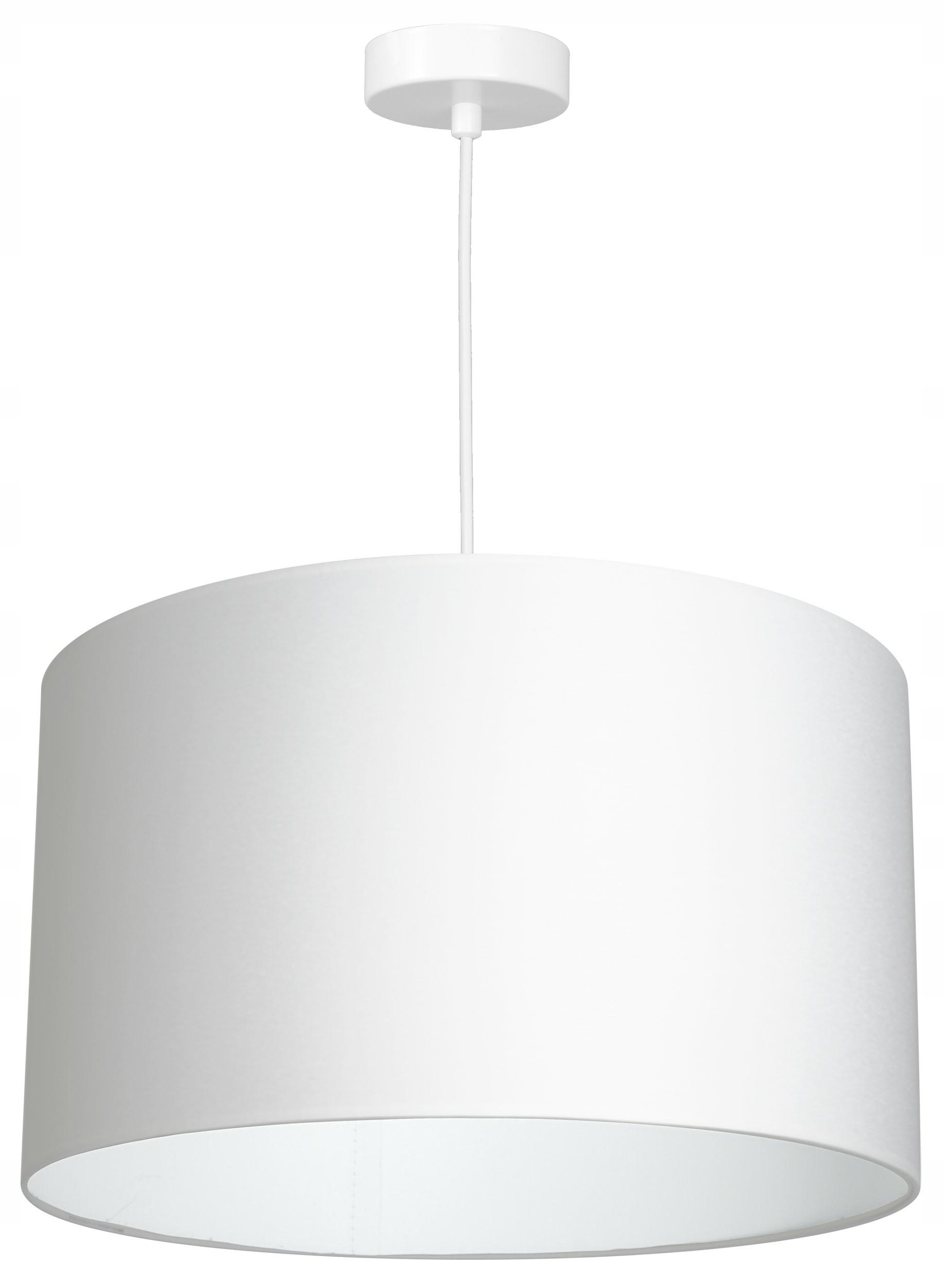 Moderní závěsná stropní lampa Arden Bílá Abažur 1xE27 40 cm do ložnice