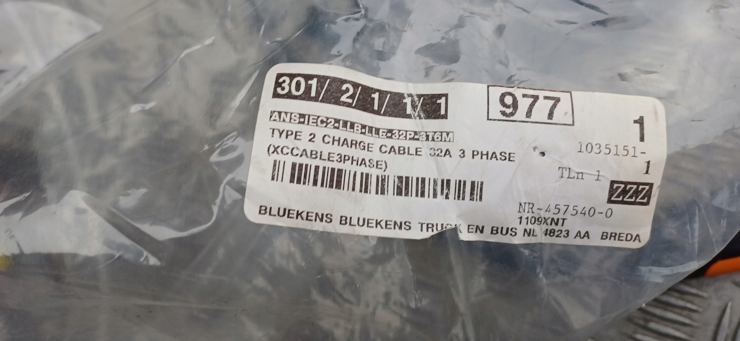 neu kabel do ladowania des Autos elektrisch 32a 480v ip55 typ2